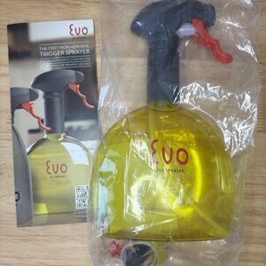 Evo Oil Sprayer 18oz Non-Aerosol Trigger Bottle Yellow and Accessory Pack Funnel